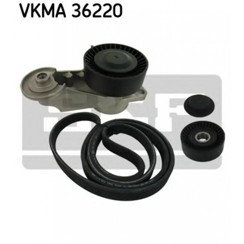 VKMA 36220 SKF Комплект доріжкового ремня (ролик, ремінь)